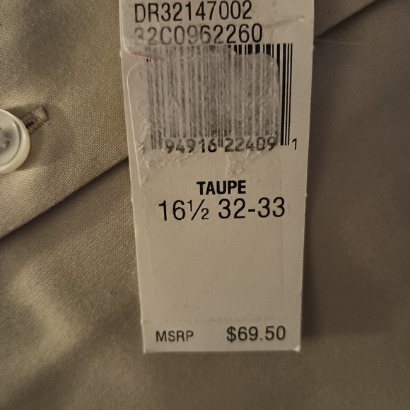 Kenneth Cole  New York Men's Dress Shirt Non-Iron - Picture 9 of 9